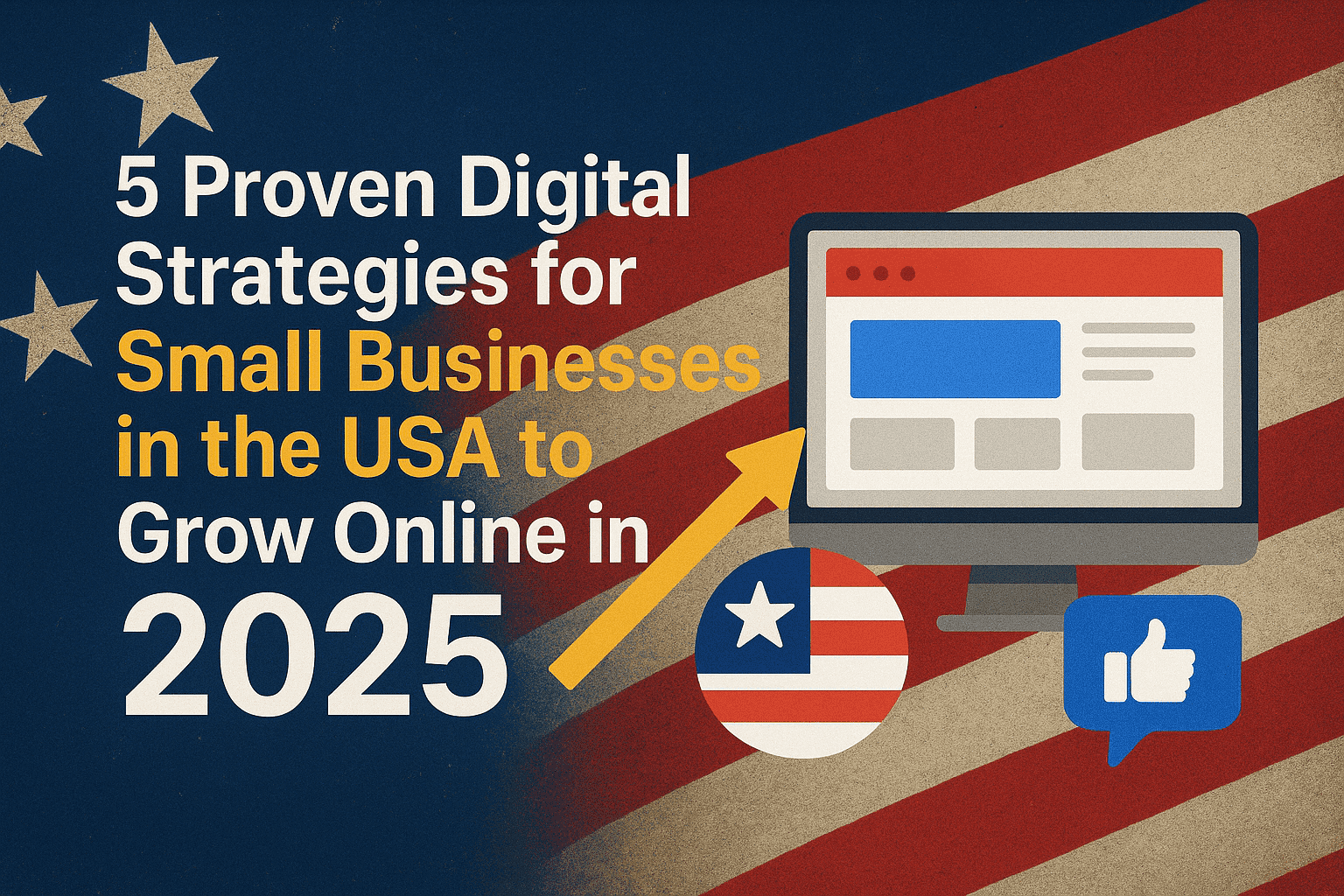 5 Proven Digital Strategies for Small Businesses in the USA to Grow Online in 2025