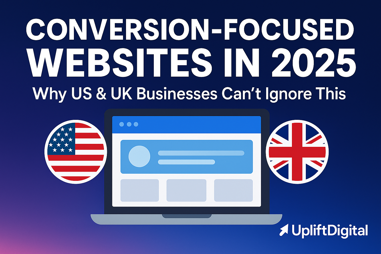 Why Every Business in the US & UK Needs a Conversion-Focused Website in 2025